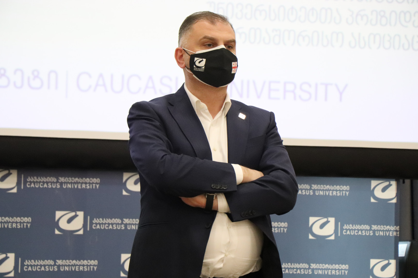  კახა შენგელიას საჯარო ლექცია CU კამპუსში